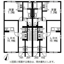 EliseⅡの物件間取画像